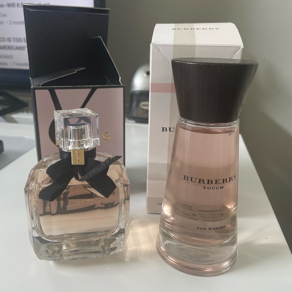 Mon Paris and Burberry Touch fragrance original
